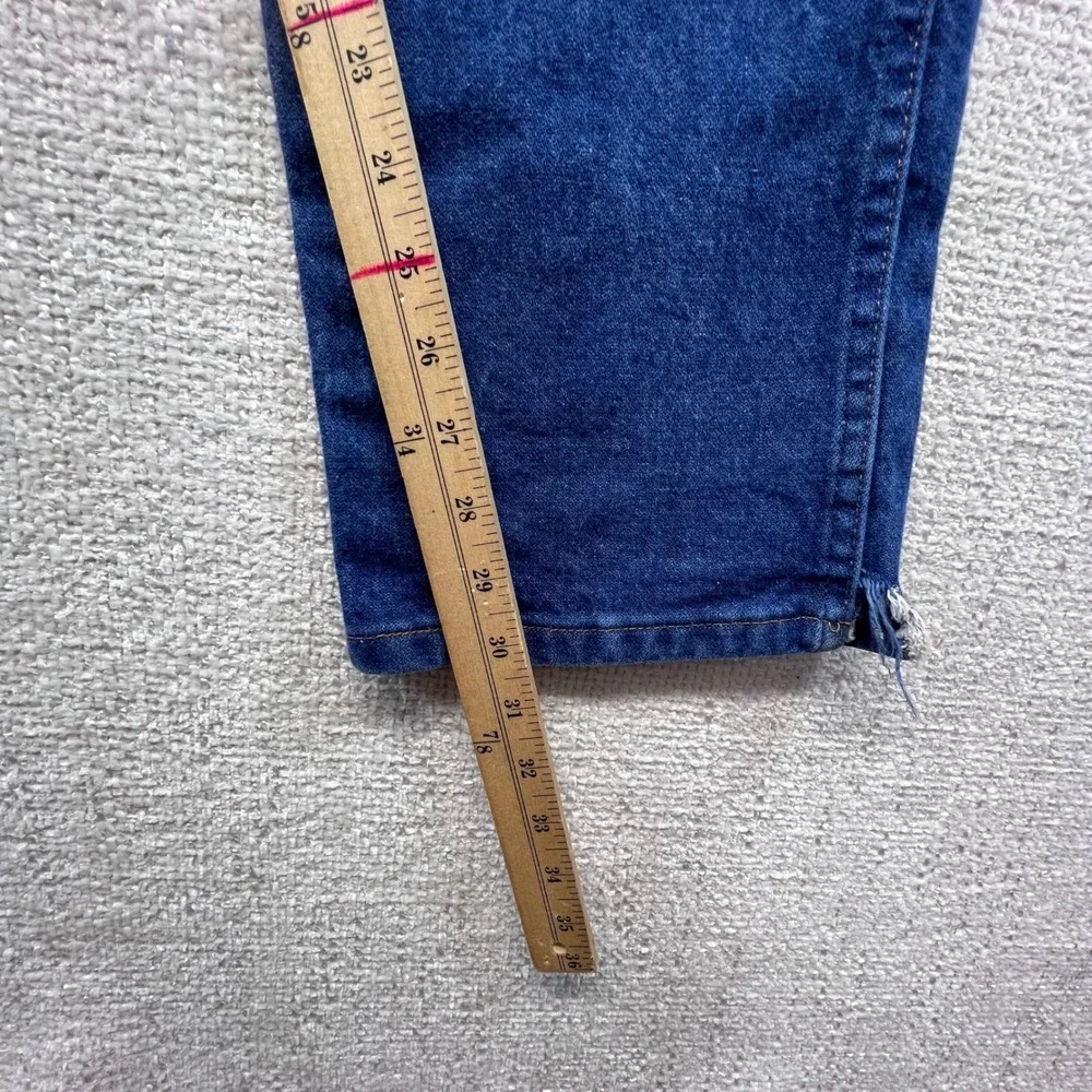 Wrangler‎ 13MWZ Cowboy Cut Jeans Men's 35x32 Blue Denim Original Fit Zipper Leg